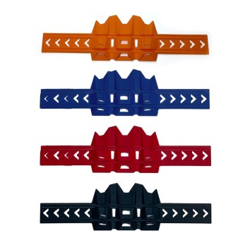 Extreme Parts Universal Exhaust Protector Cover Guard - Orange